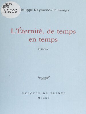 cover image of L'Éternité, de temps en temps